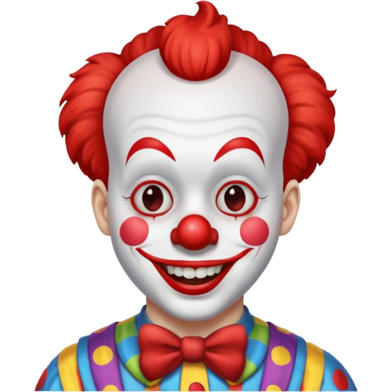 lowerfade haircut clown emoji