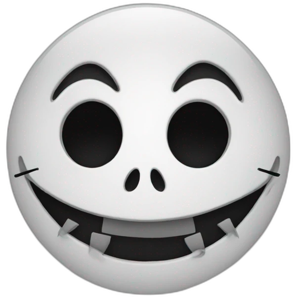 Jack from Nightmare before christmas emoji