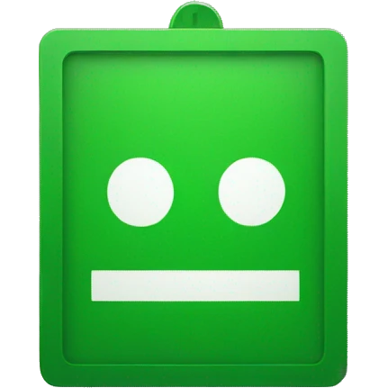 green check sign emoji