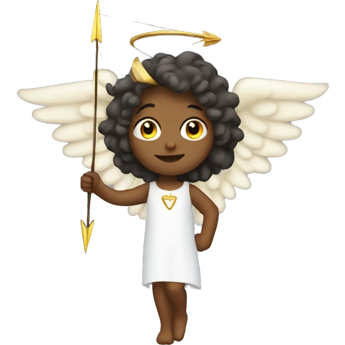 Angel with arrow emoji