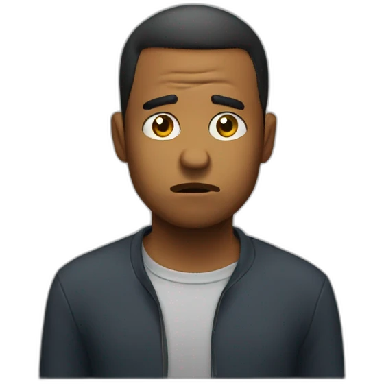 disappointed but not surprised emoji