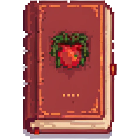red cursed book emoji