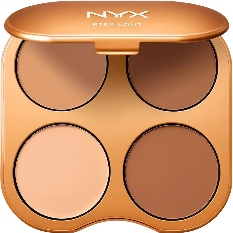 NYX Professional Makeup 3 Steps to Sculpt Face Sculpting Palette emoji