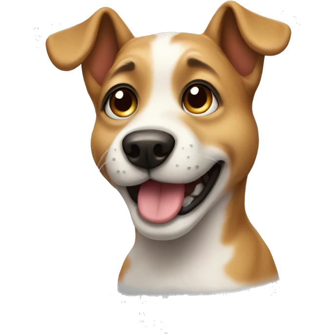 Cute dog  emoji