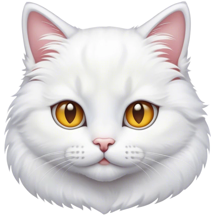 white kitty emoji