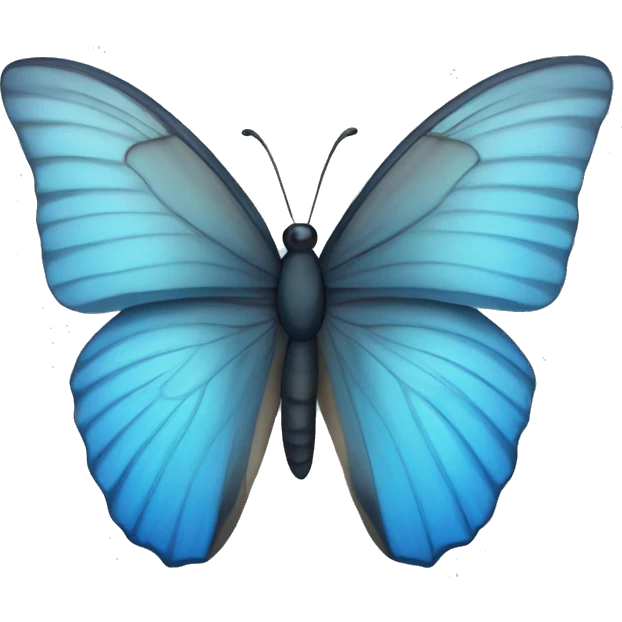 Blue butterfly  emoji