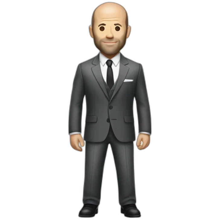 Jason Statham suit emoji