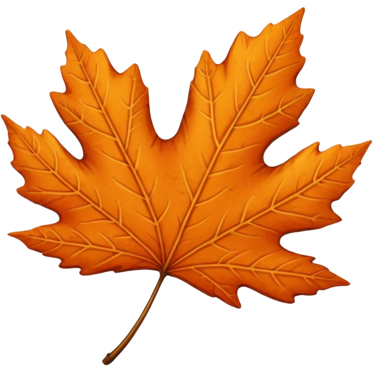 Hoja de otoño  emoji