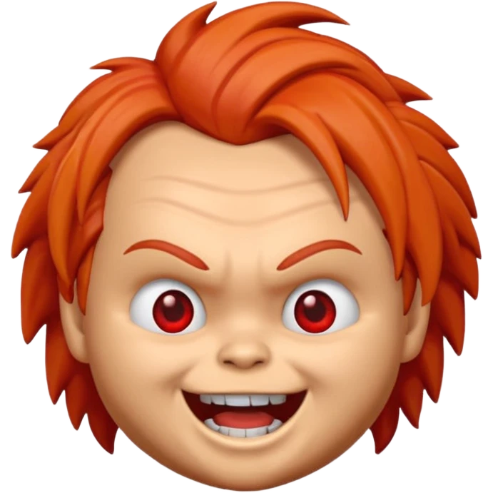 Un emojin de chuky emoji