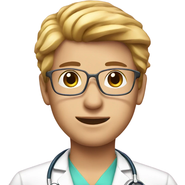 Doctor pink Scrub emoji
