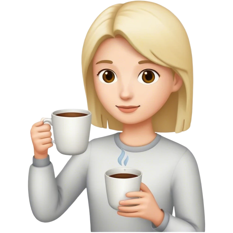 lean in cup  emoji