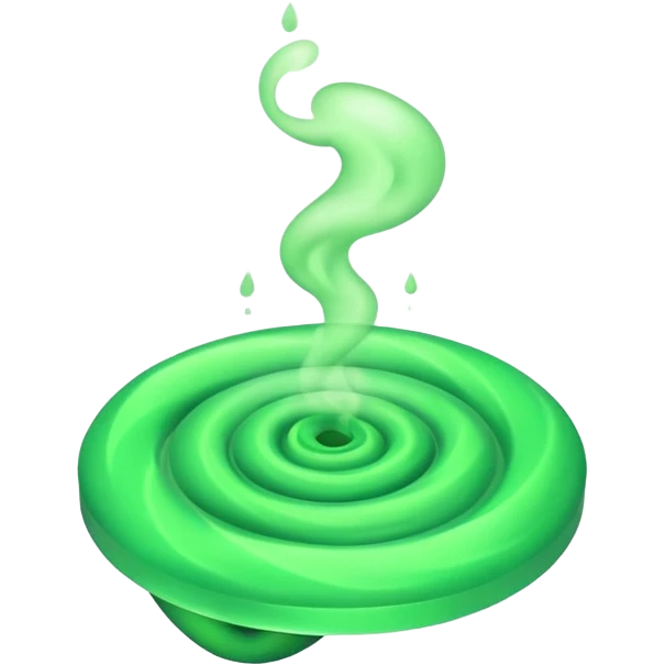 poisonous gas, isometric emoji