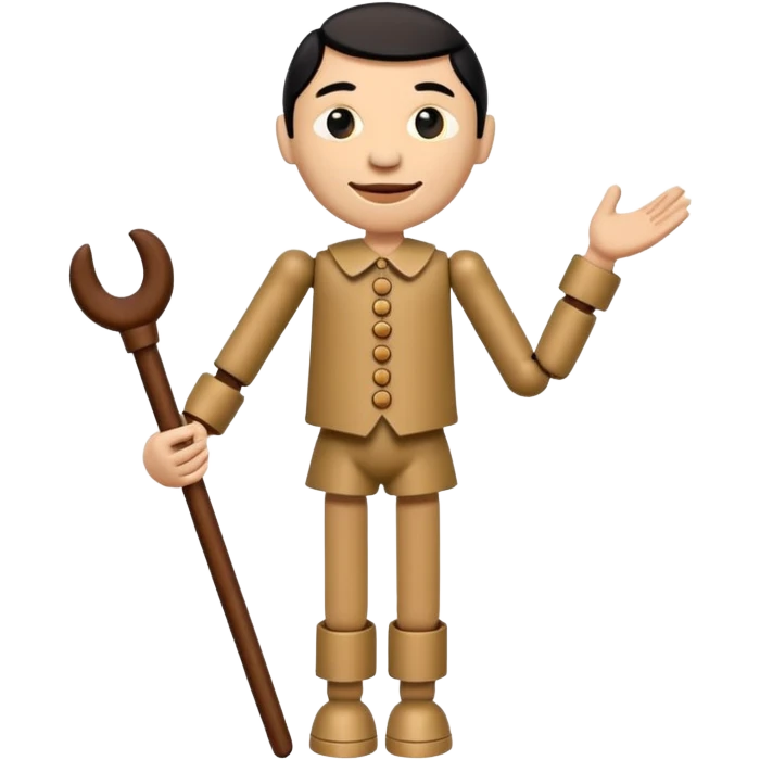 wood puppet emoji