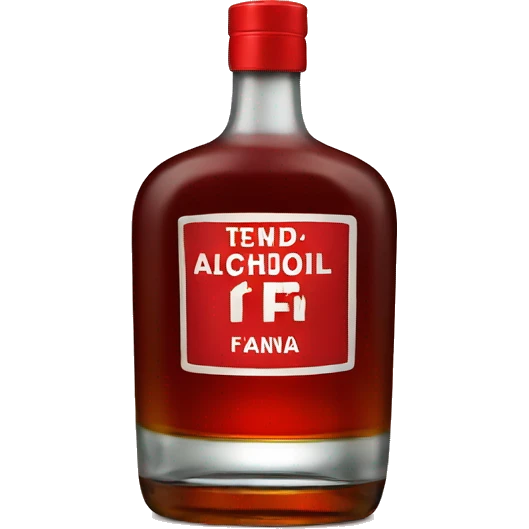 Alcohol  red label emoji