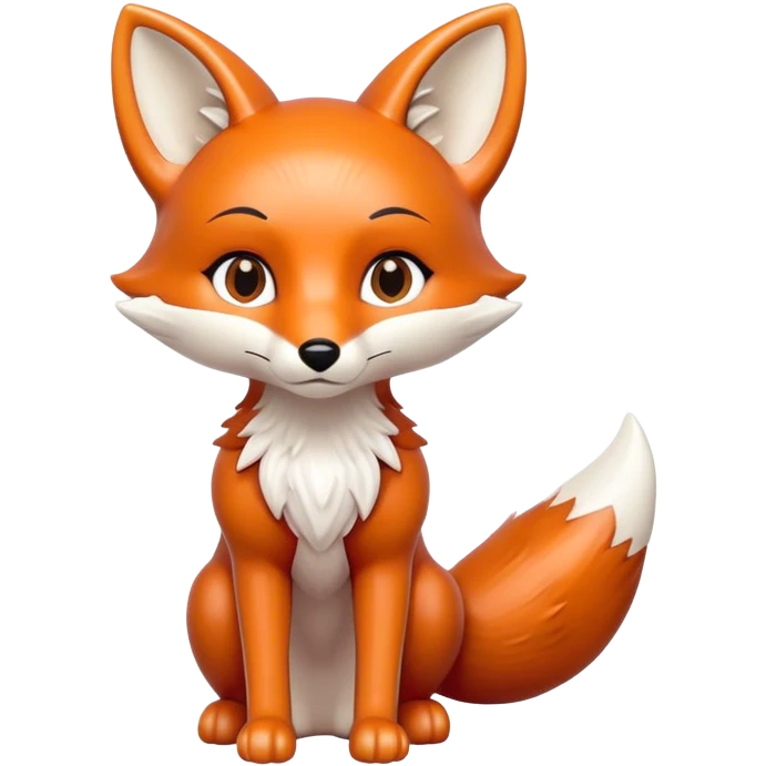 Fox doll hybrid  emoji