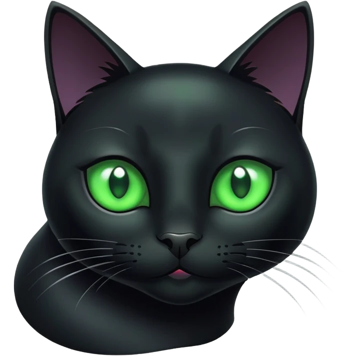 Black cat emoji