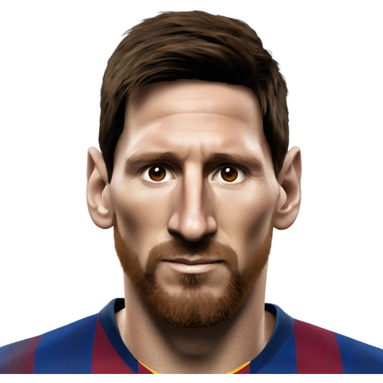 Lionel Messi realistic  emoji