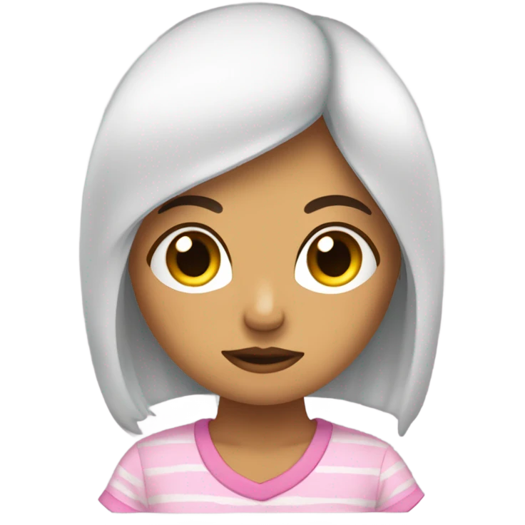 chica con sueño emoji