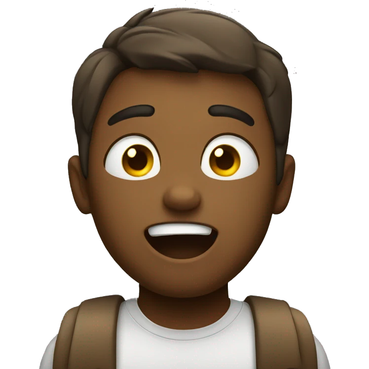 tired and excited emoji