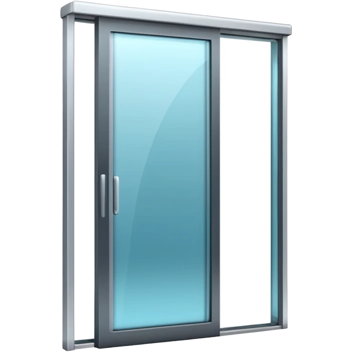 futuristic sliding glass door emoji