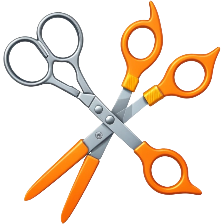 kid scissors emoji