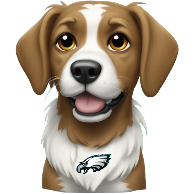 Philadelphia Eagles dog emoji
