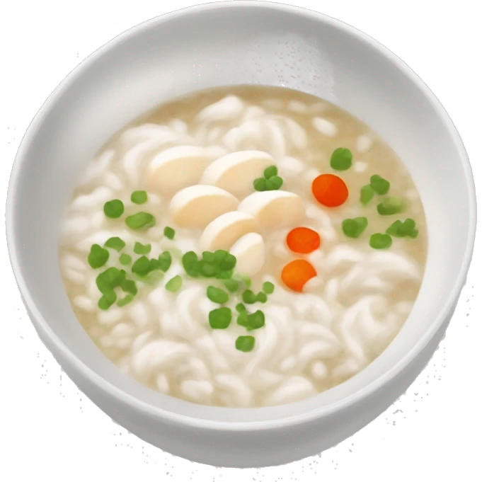 bowl of congee emoji