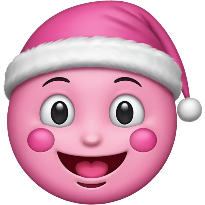 Chrismas cute pink emojis emoji