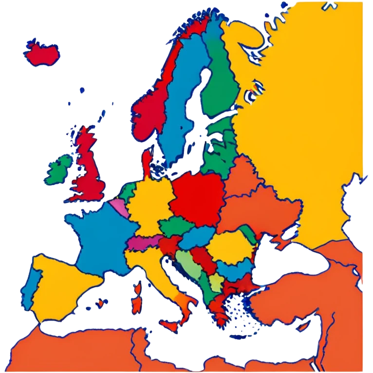 Map of Europe  emoji