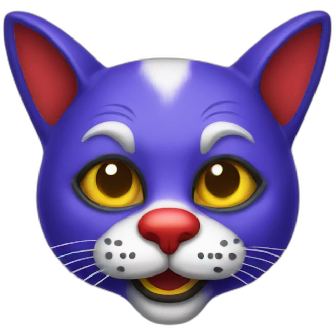 cat clown emoji