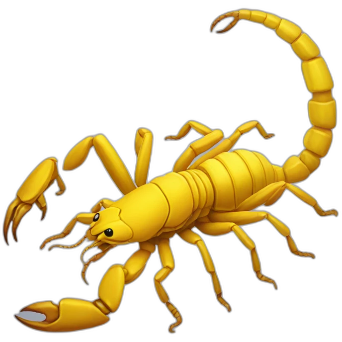 yellow scorpion  emoji