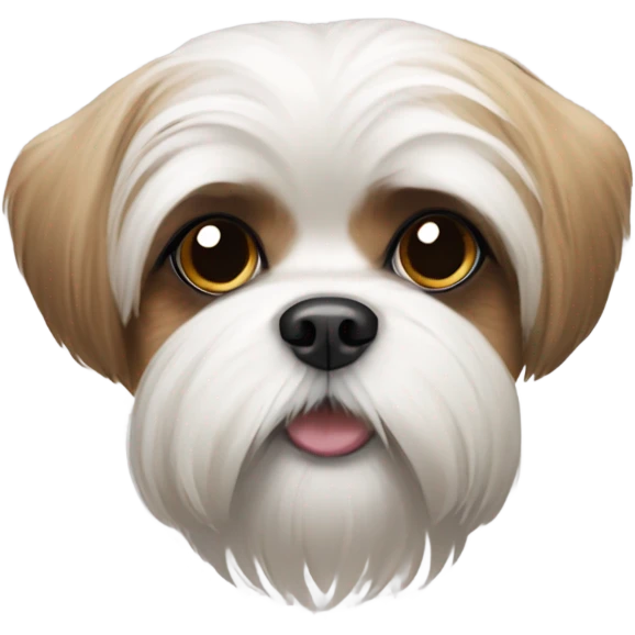 Shih Tzu terrier dog ￼ emoji