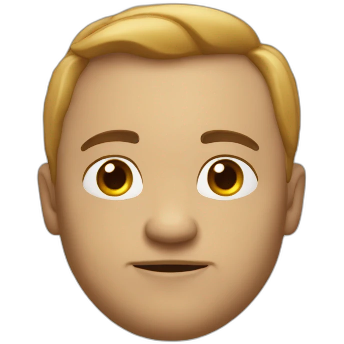mec chauve emoji