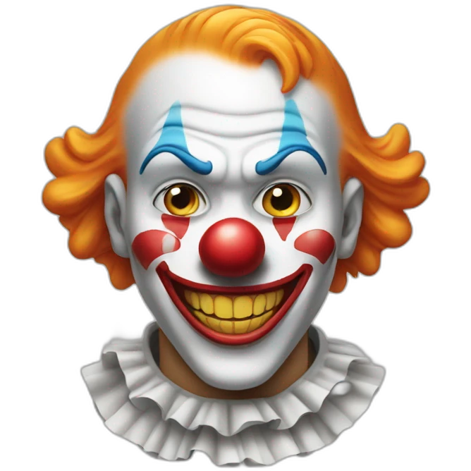 Clown avec des grillz emoji