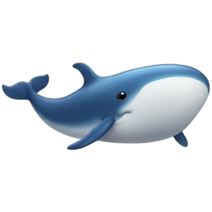 Hot whale emoji
