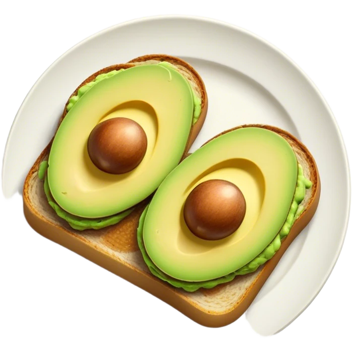 Avocado toast emoji