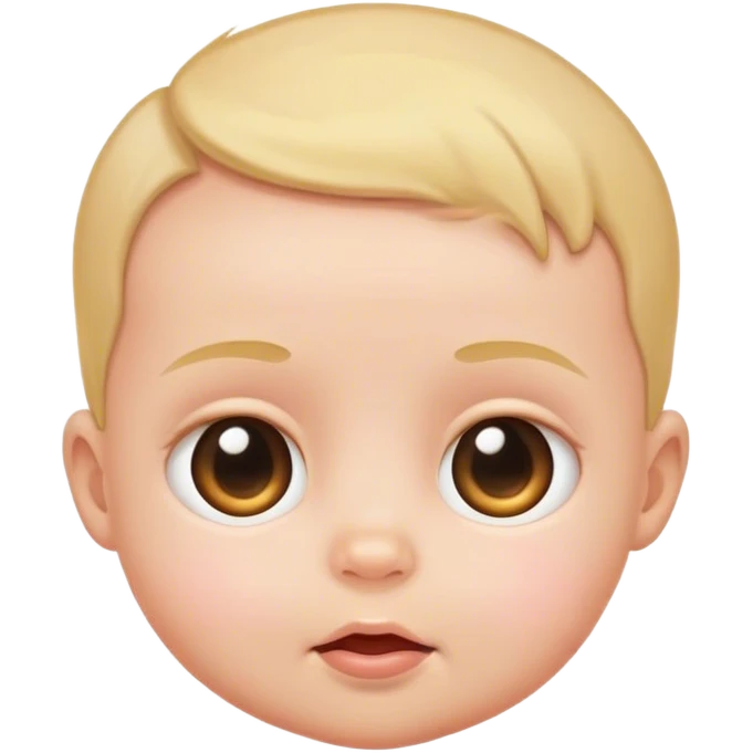 baby head  emoji