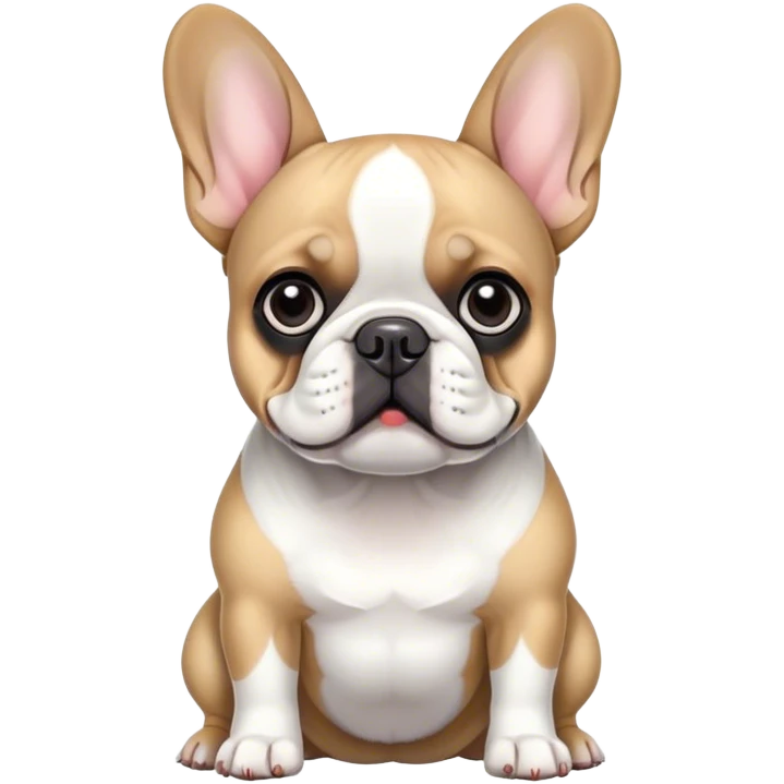 French bulldog emoji