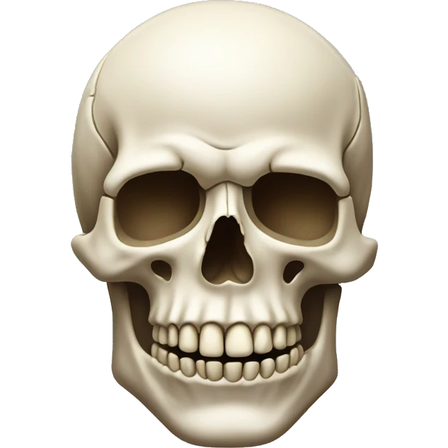 the normal skull emoji on iphone, make it copy pasteable emoji