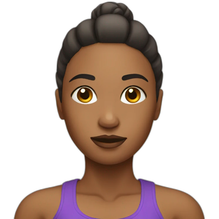 Gym girl emoji