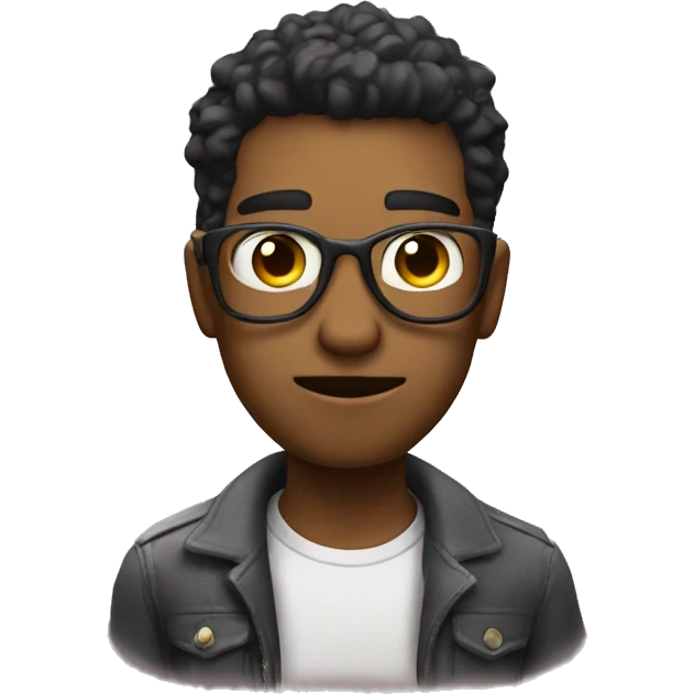 persona tomando fotos emoji