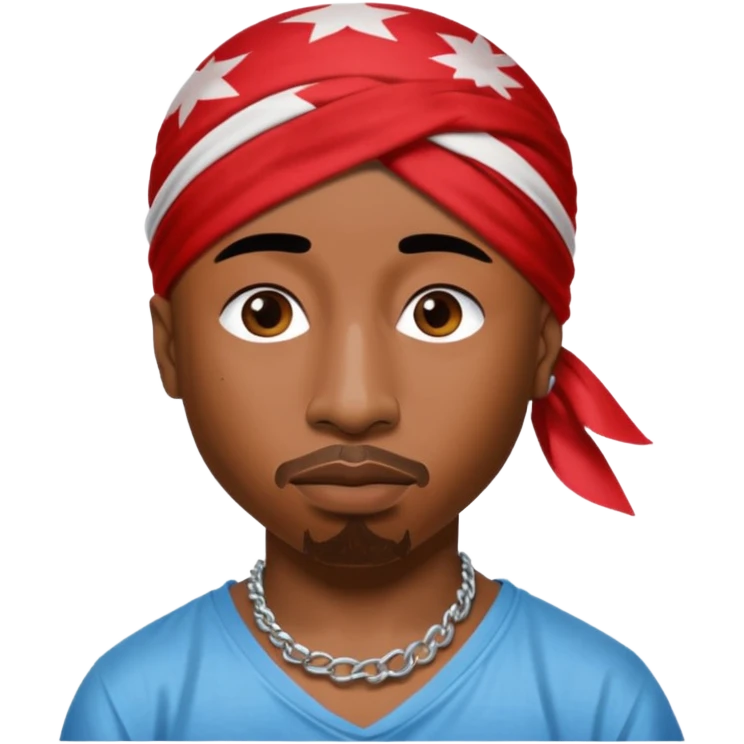 Сделай 2Pac emoji