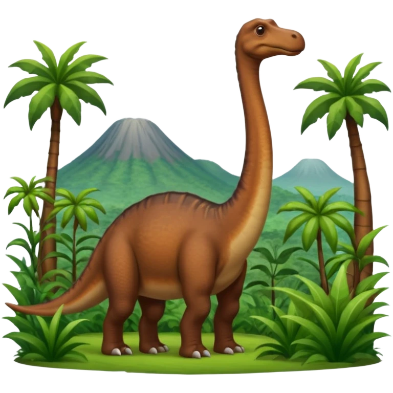 Não o sauropode  no Congo emoji