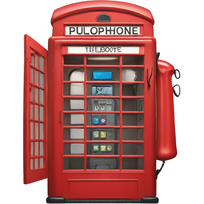 london public telephone emoji