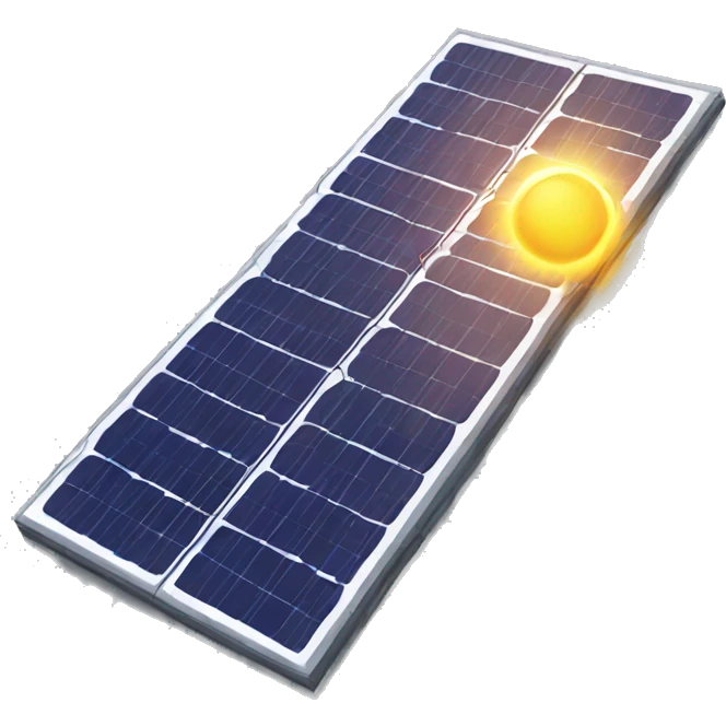 Solar panel emoji