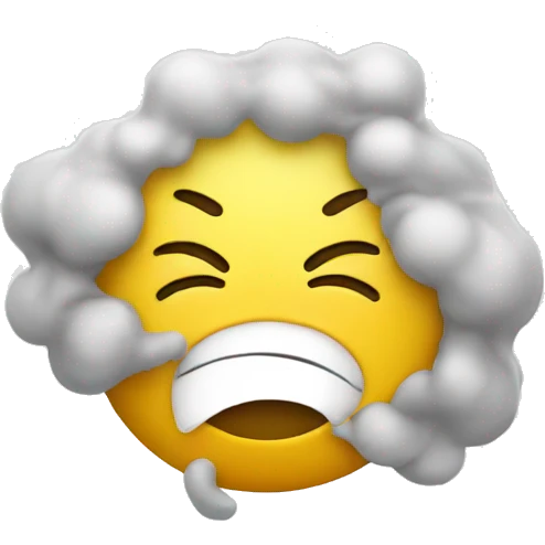 sneezing emoji