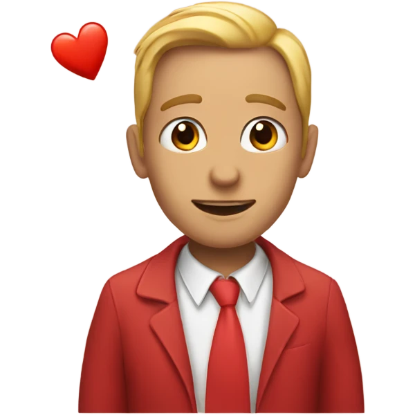 Corazón con un moño emoji