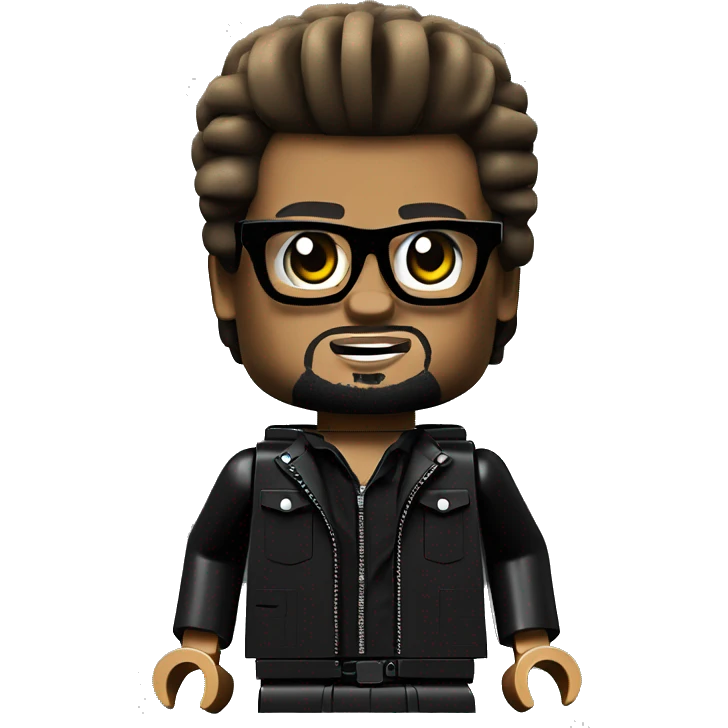 THE WEEKND lego full body emoji