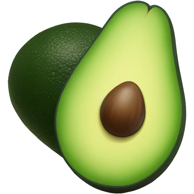 Slices of avocado emoji