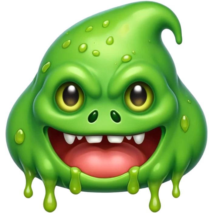 Slime monster emoji